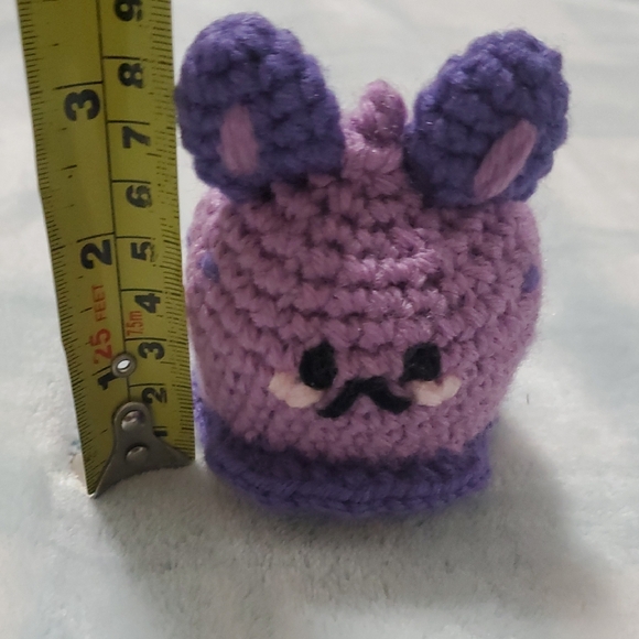HANDMADE PUPLE SEA BUNNY - Picture 6 of 7
